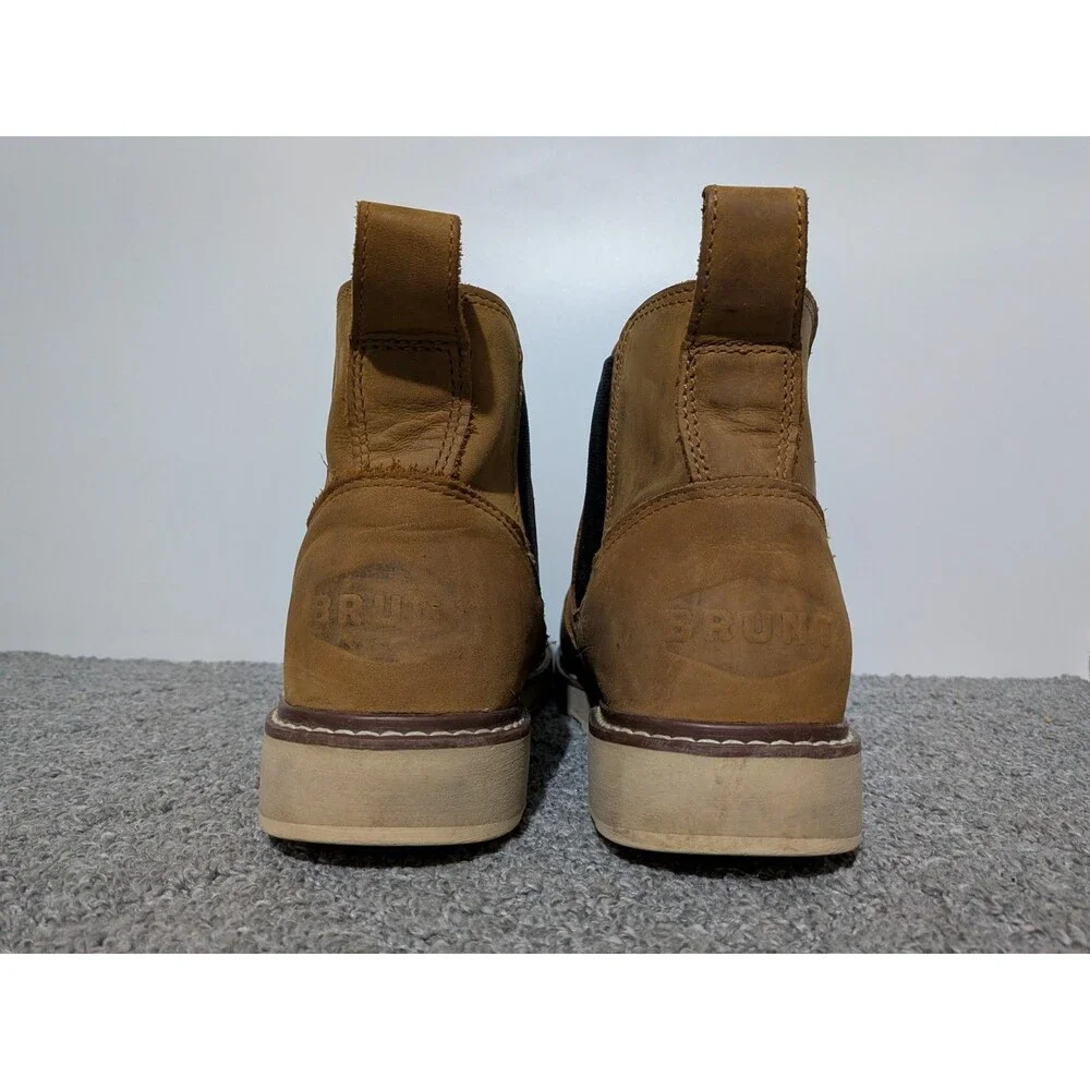 Brunt Ohman Boots Composite Toe Shoes Mens Size 9.5 Brown